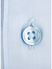 XOOS Men's blue diamond shirt with an Italian collar in fine twill (Double Twisted)