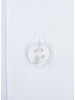 XOOS Chemise homme en coton piqué blanc (Double Retors)