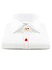 XOOS Men's shirt with colorful stitching and matching buttons (double twisted)