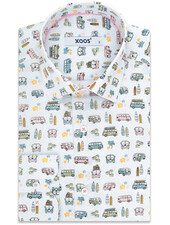 XOOS Men's shirt with Cali Love prints ❤️