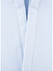 XOOS Men's light blue dress shirt with straight open collar (Double Twisted)