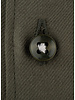 XOOS Khaki fitted dress shirt with polka dot lining (Double Twisted)