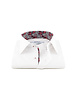 XOOS Men's white shirt with red floral lining (Double Retors)