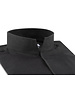 XOOS Chemise homme gris anthracite à col droit ouvert (Double Retors)