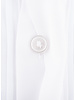 XOOS Chemise homme blanche de Tuxedo à plastron et col cassé