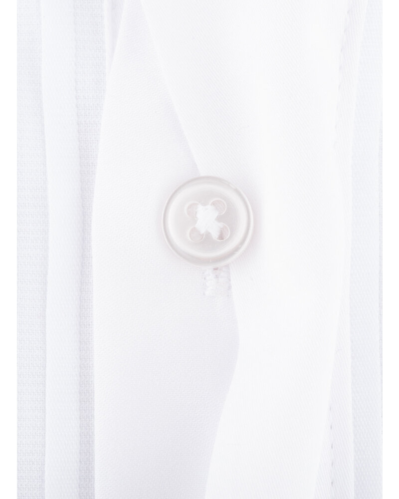 XOOS Chemise homme blanche de Tuxedo à plastron et col cassé