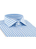 XOOS Chemise homme à rayures baton bleu ciel