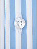 XOOS Chemise homme à rayures baton bleu ciel
