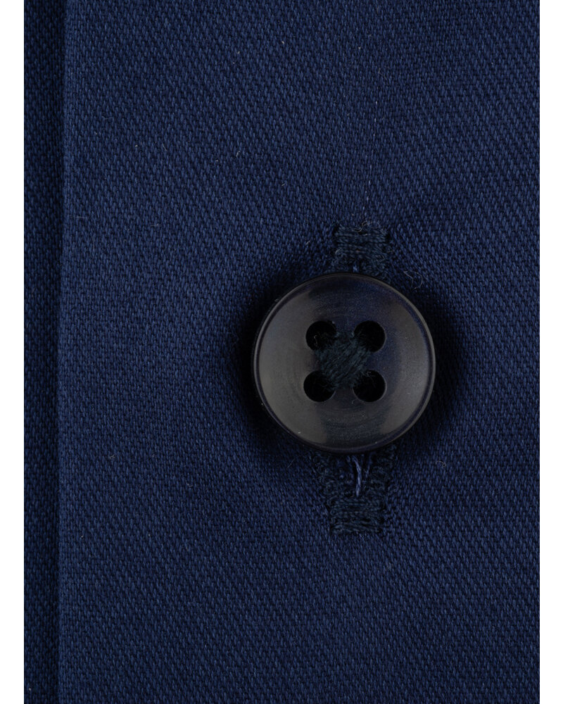 XOOS Chemise NON CINTREE bleu marine (Double Retors)