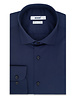 XOOS Chemise NON CINTREE bleu marine (Double Retors)