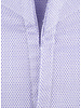 XOOS Chemise homme lavande à droit ouvert en coton piqué (Double Retors)