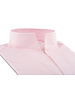 XOOS Chemise homme rose à droit ouvert en Fil-à-fil (Double Retors)