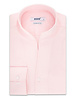 XOOS Chemise homme rose à droit ouvert en Fil-à-fil (Double Retors)
