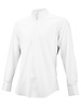 XOOS Chemise homme blanche à droit ouvert en coton piqué (Double Retors)