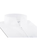 XOOS Chemise homme blanche à droit ouvert en coton piqué (Double Retors)