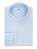 XOOS Chemise homme ciel à droit ouvert en Fil-à-fil (Double Retors)
