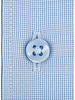 XOOS Men's end-to-end light blue dress shirt with cutaway collar (Double Twisted)