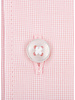 XOOS Chemise homme rose à col Italien en Fil-à-fil (Double Retors)