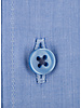 XOOS Chemise homme bleue à doublure florale (Double Retors)
