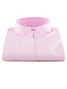 XOOS Chemisier femme rose à col droit ouvert