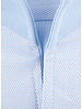 XOOS Men's sky blue honeycomb shirt with an open straight collar (Double Twisted)