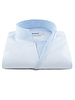 XOOS Men's sky blue honeycomb shirt with an open straight collar (Double Twisted)