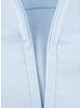 XOOS Chemise homme en fin nid d'abeille ciel et col droit ouvert (Double Retors)