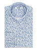 XOOS Chemise homme en imprimé Limoges et col droit ouvert
