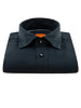 XOOS Chemise homme en lin marine et galon ciel