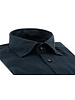 XOOS Chemise homme en lin marine et galon ciel