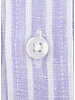 XOOS Chemise homme à rayures lavande en lin