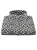 XOOS WOMEN Panther print dress shirt with straight open collar