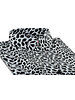 XOOS WOMEN Panther print dress shirt with straight open collar
