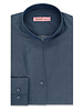 XOOS Chemisier femme en denim leger et col droit ouvert
