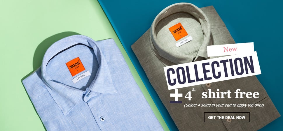 Welcome to XOOS.CA, the website of fine shirting in fitted and regular cut.