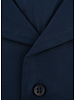XOOS Chemisette homme bleu marine en coton piqué (Double Retors)