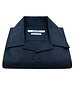 XOOS Chemisette homme bleu marine en coton piqué (Double Retors)