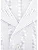 XOOS Chemisette homme blanche en coton tissé et col souple