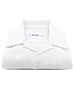 XOOS Chemisette homme blanche en coton tissé et col souple
