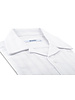 XOOS Chemisette homme blanche en coton tissé et col souple