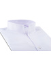 XOOS Chemise homme en gabardine parme et col droit ouvert (Double Retors)