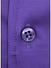 XOOS Men's Mauve sateen cotton dress shirt with straight open collar
