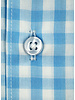 XOOS Men's blue checkered shirt (Double Twisted)