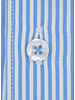XOOS Chemise homme ciel à rayures blanches (Double Retors)