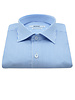 XOOS Chemise homme ciel à rayures blanches (Double Retors)