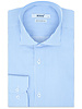 XOOS Chemise homme ciel à rayures blanches (Double Retors)