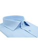 XOOS Chemise homme à pied de poule bleu ciel (Double Retors)