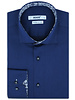 XOOS Chemise homme marine doublure à fleurs (Double Retors)