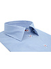 XOOS Women's light blue striped blouse
