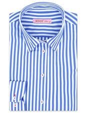 XOOS Women's light blue stick striped blouse